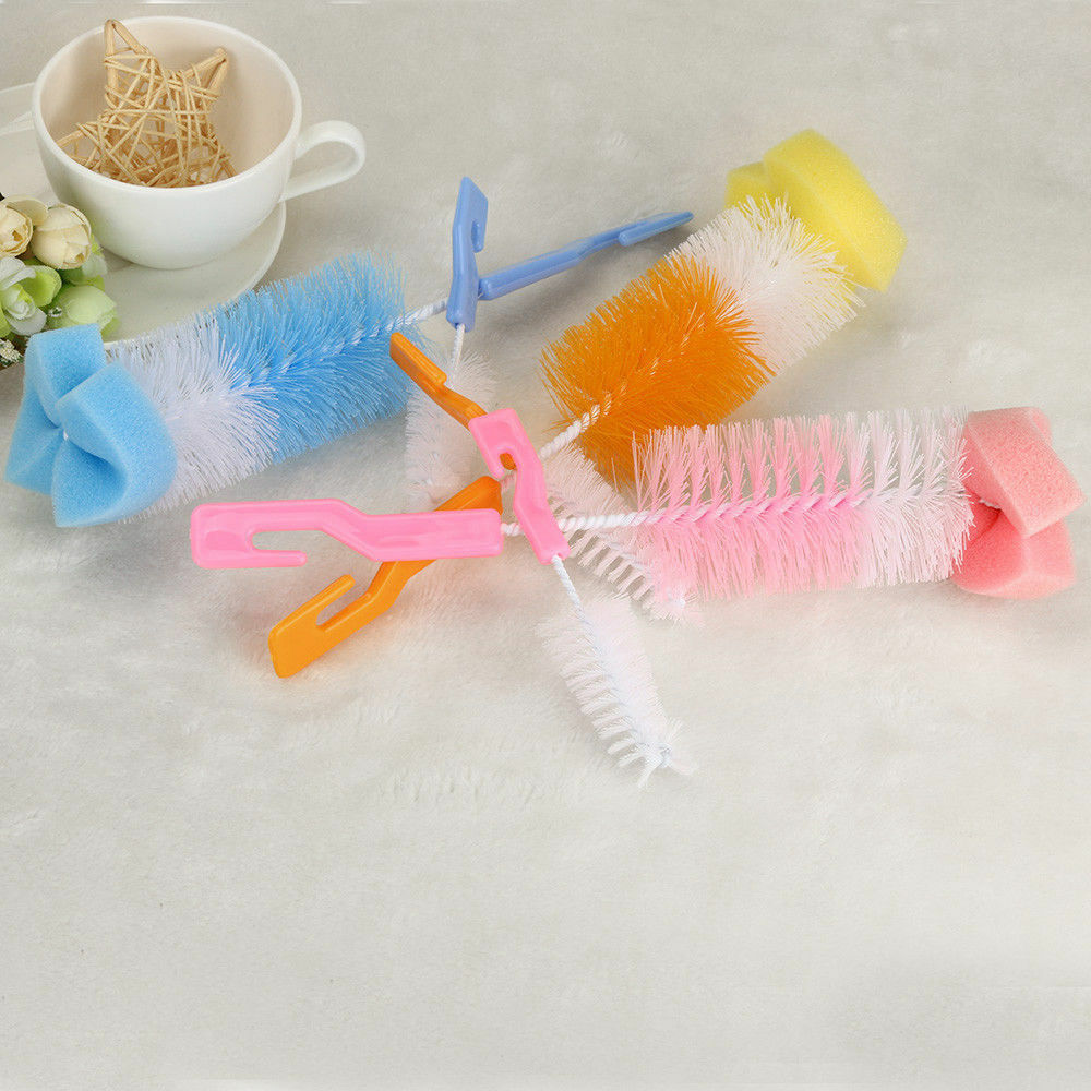 Baby Bottle Brush Cleaner Spout Cup Glass Teapot Washing Cleaning Tool Brush Hot
