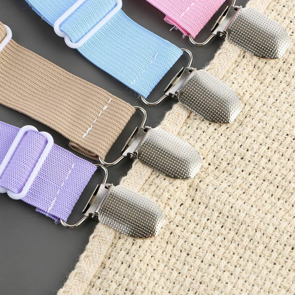 Non-slip Straps Fastener Elastic Belt Mattress Clip Bed Sheets Buckle