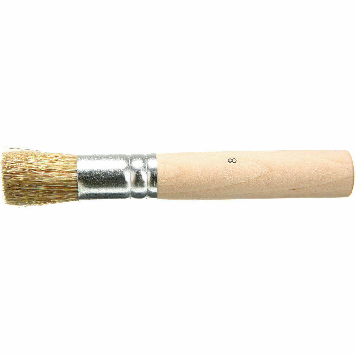 3pcs Wooden Stencil Brush Hog Bristle Acrylic Watercolor Oil Painting Brushes L