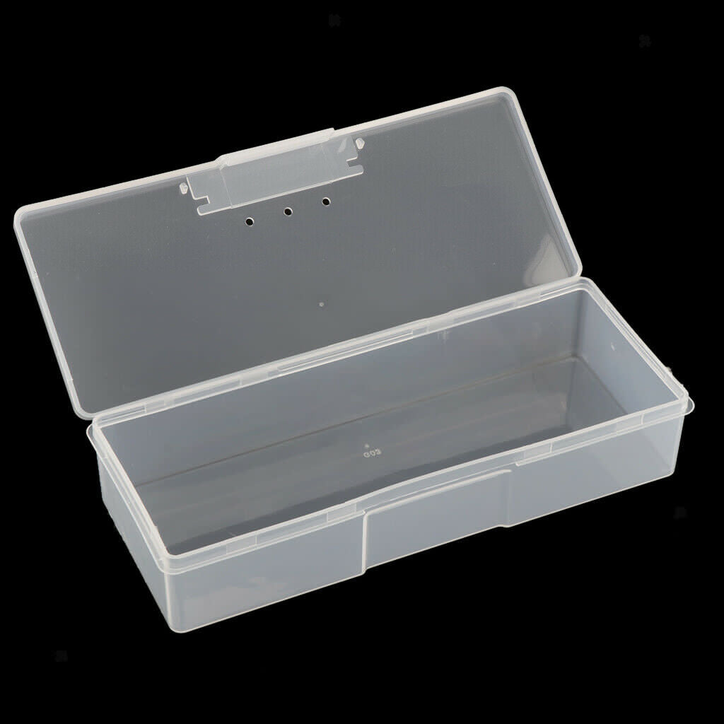 3x Plastic Storage Boxes Blank Screw Trinket Organizer Container Holder