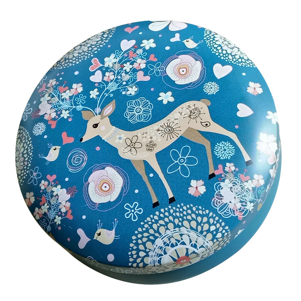 Prettyia Tins Box Art Craft Storage Container DIY Candle Holder Box