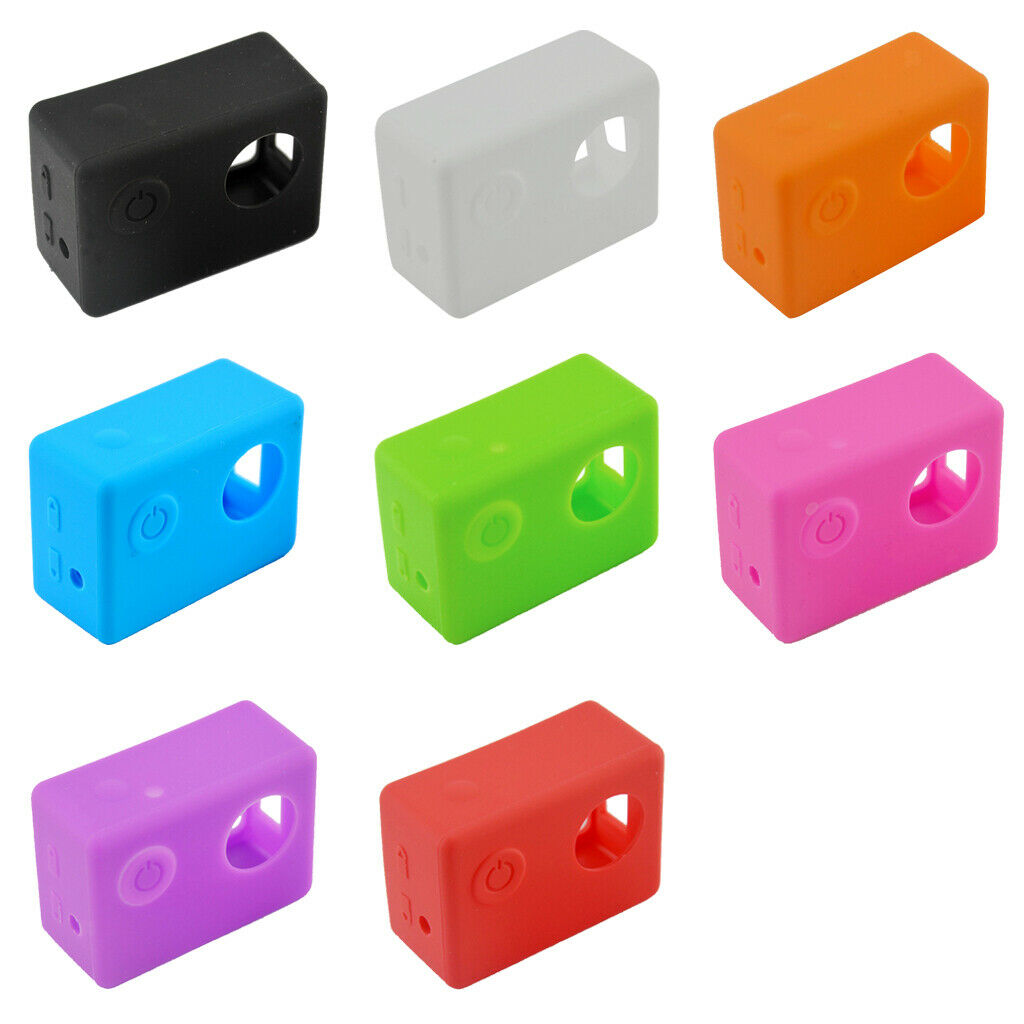 Soft Silicone Dust-proof Protective Case Skin for  SJ4000   Red