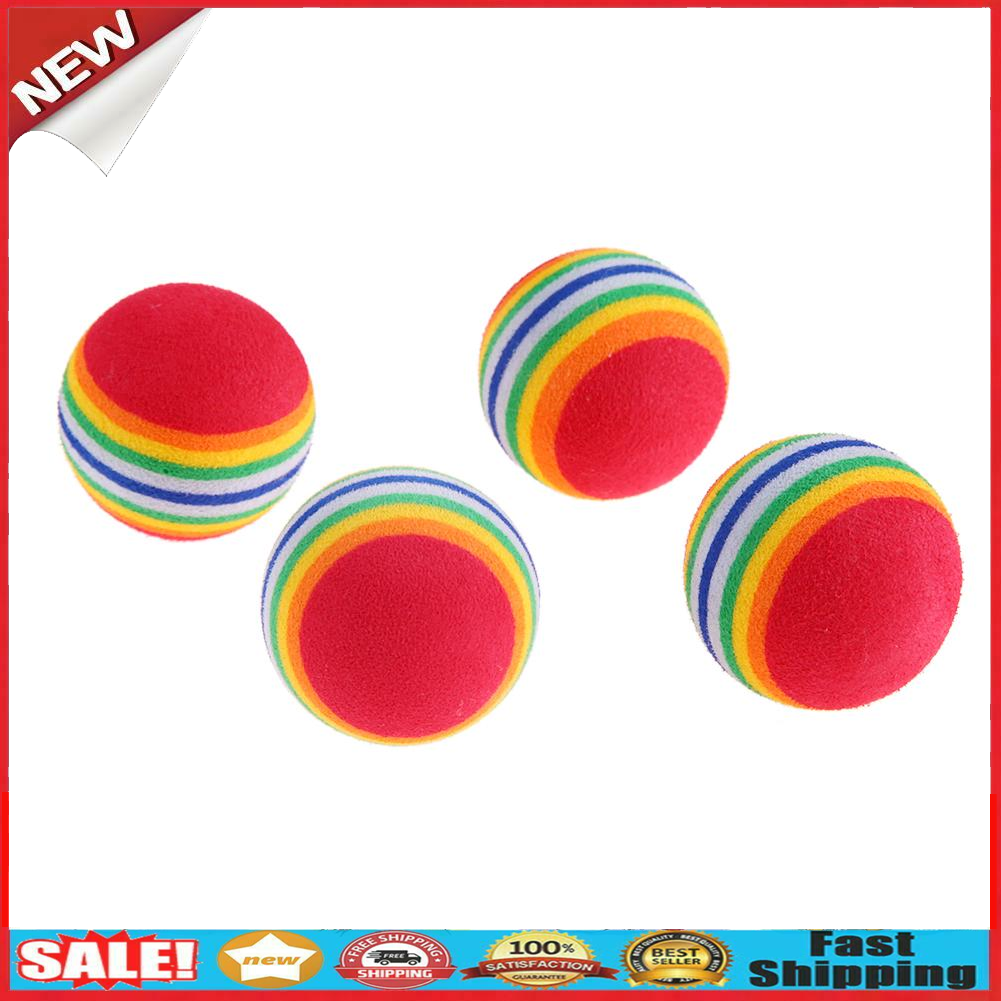 30pcs EVA Rainbow Strip Golf Ball Practice Training Aid Tool for Beginner @