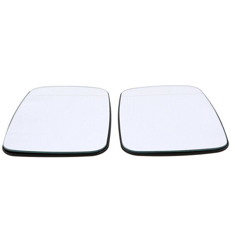 2Pcs Side Mirror Glass Right Left White For BMW 3-Series E46 Coupe 1999-2006