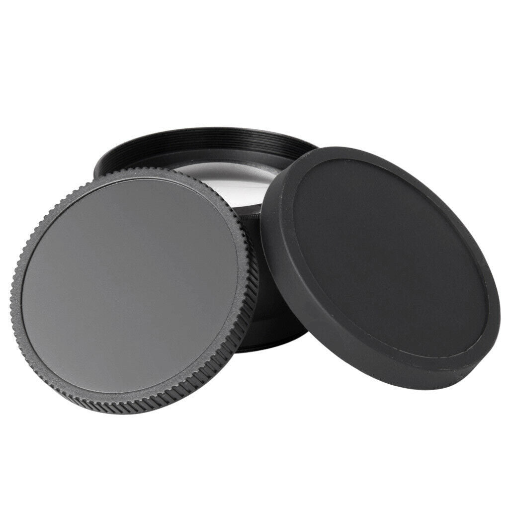 Metal 52mm 2x Telephoto Lens Teleconverter for Nikon D800 D3100 D5100 D7000