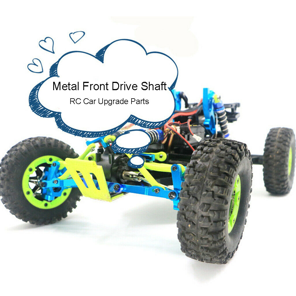 Front Rear Drive Shaft Dogbone Set for WLtoys 144001 1:14 RC Car Crawler