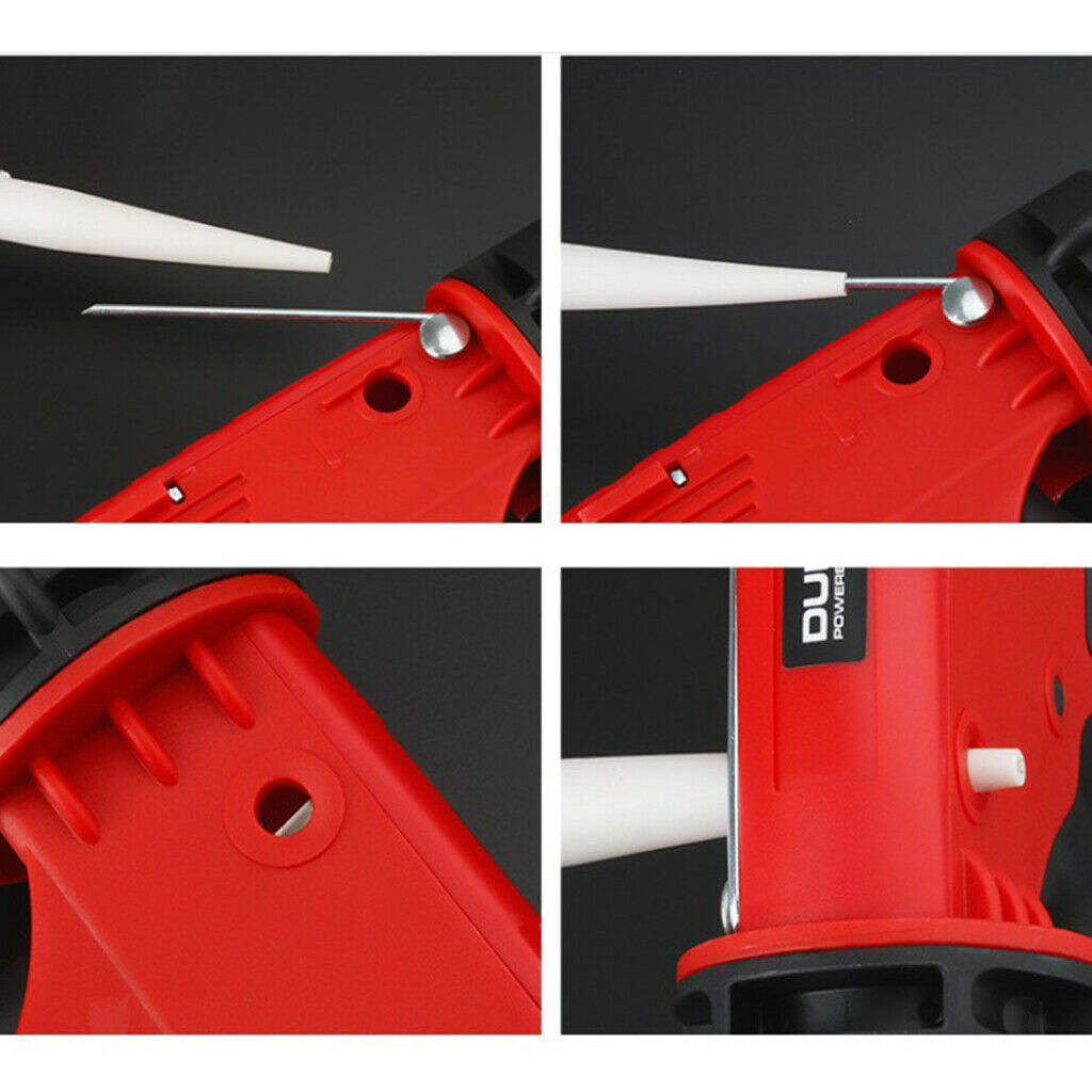 1x Heavy Duty Pro Silicone Sealant Caulking Gun No Dripping Mastic Caulk