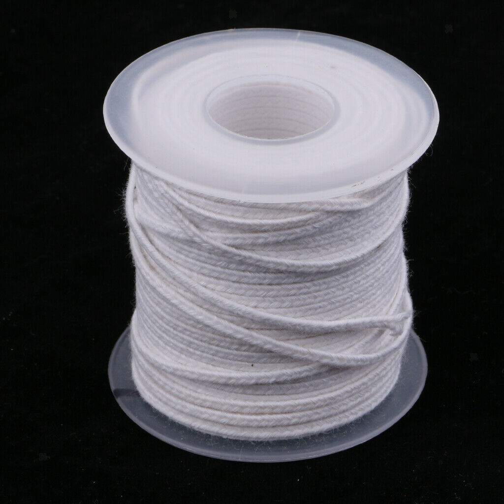 2 Spool of 30 Meter Cotton Plait Candle Wick for Production of