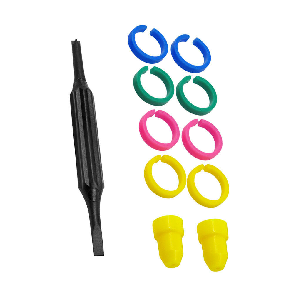 Oscilloscope Probe Accessories Kit Adjuster+Marker Rings+IC Protective Caps