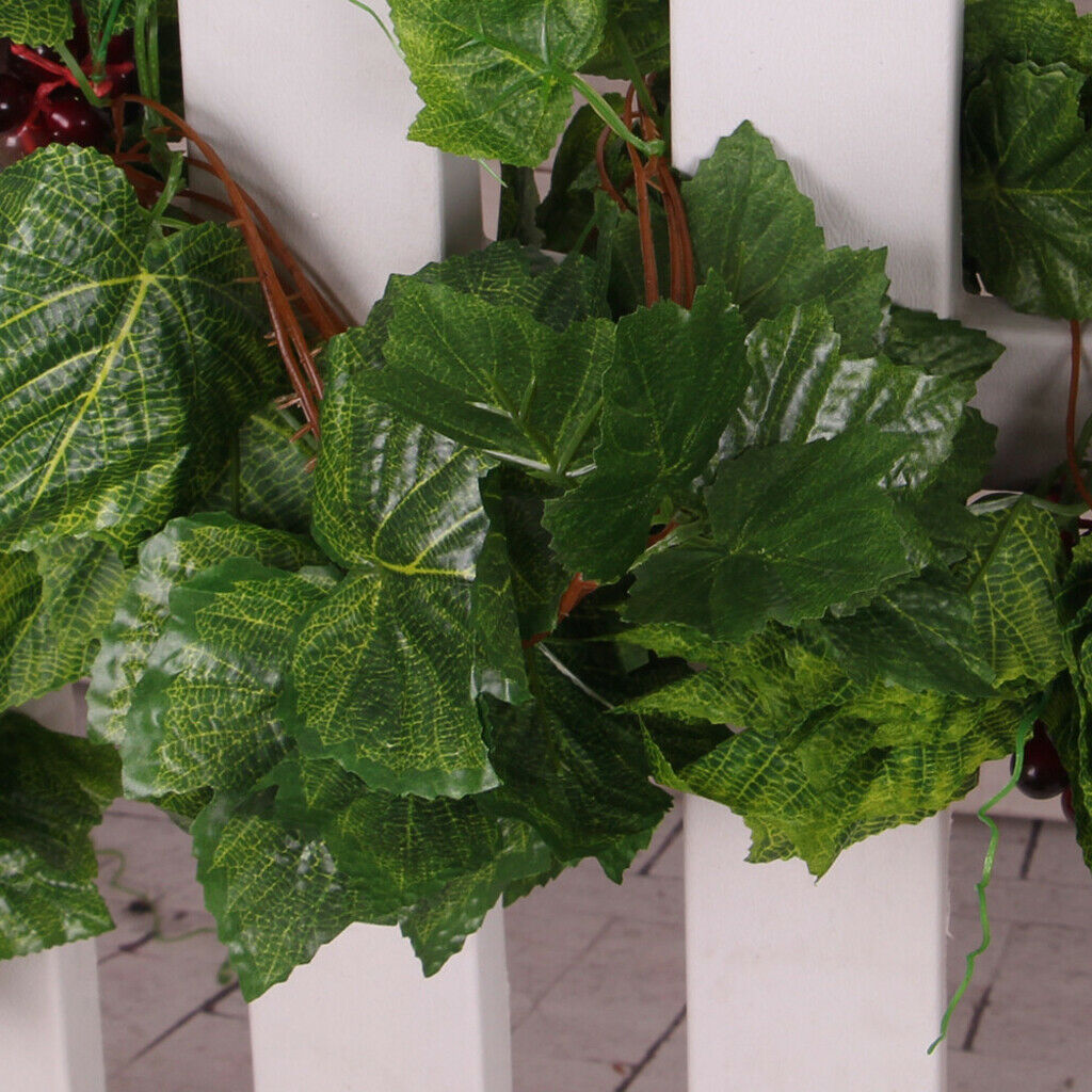 Artificial Plant Grapevine Leaves And Flowers Ivy Hanger Ivy Garland Plant