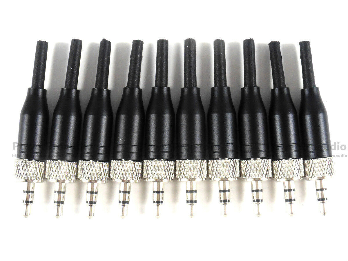 10x 3.5 Connector  for Sennheiser EW100 EW300 EW500 G1 G2 3 Sony Saramonic Plug
