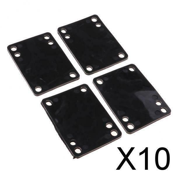10X 4pcs Longboard Shockpads Hardware Skateboard Trucks Decks Wheel Tools