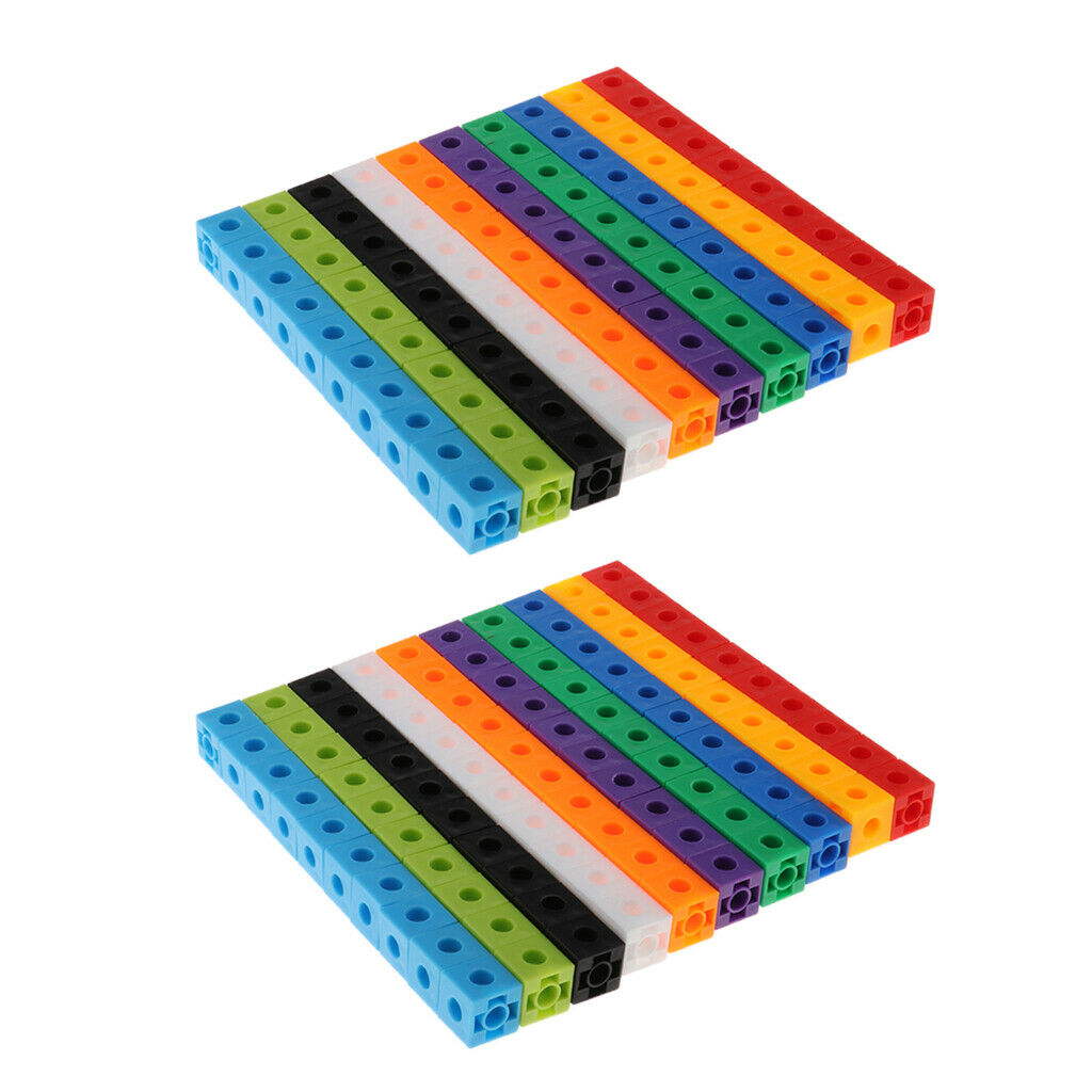 200x Early Kid's Baby Interlocking Mathlink   Manipulative Skills Aids