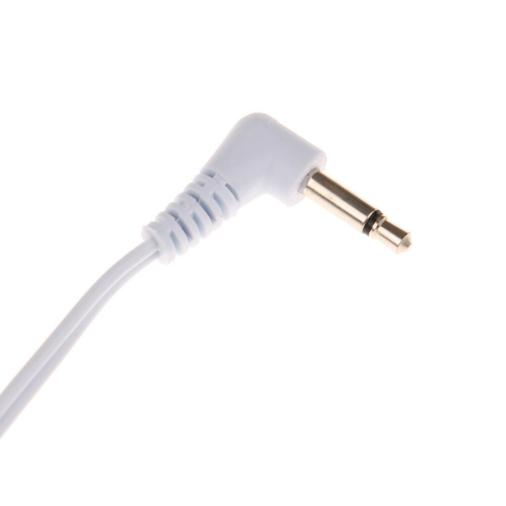 Electrode Lead Wires Jack DcHead 3.5Mm Snap Replacement Tens Unit Cable 2-.l8