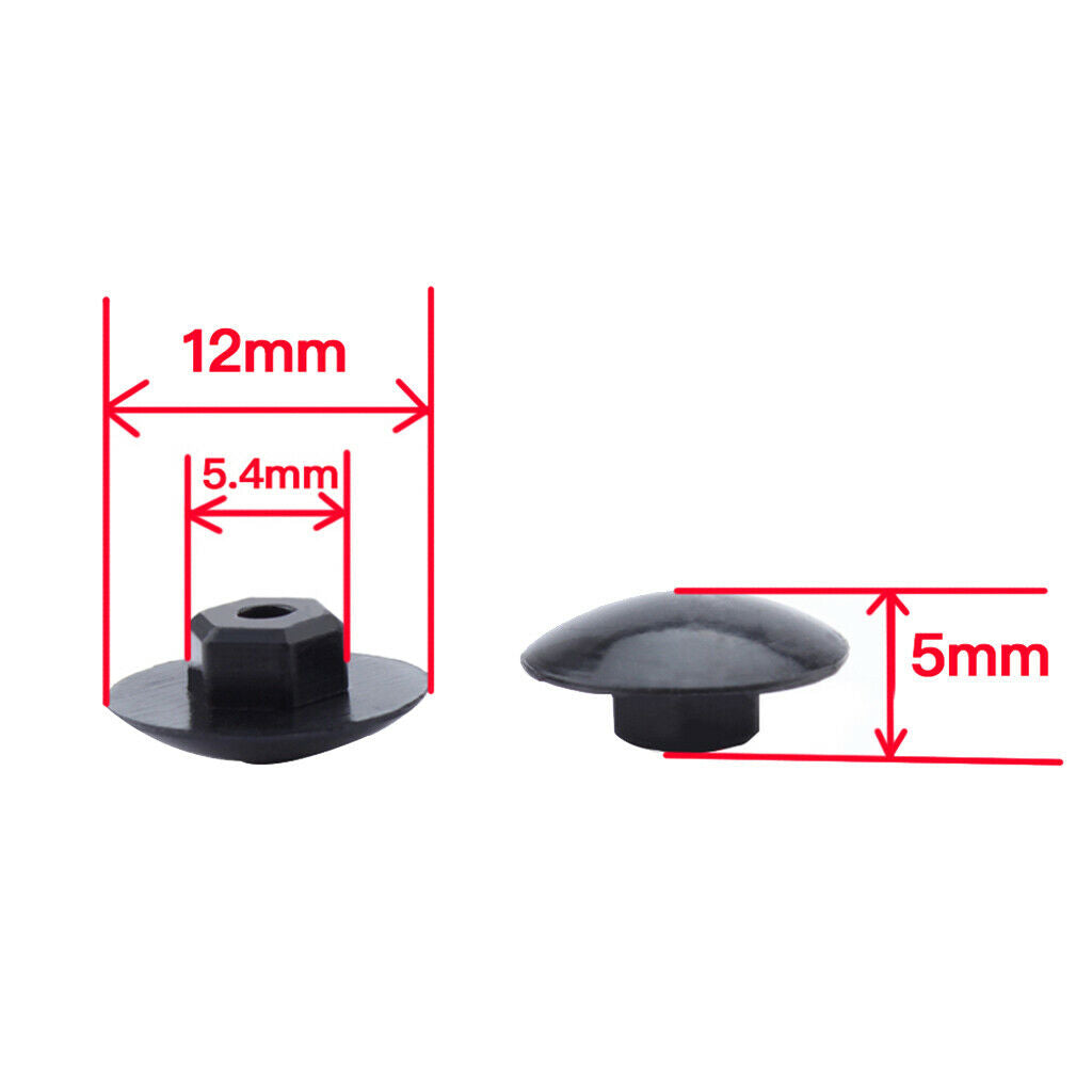 10 Pack Waterproof Dustproof Headset Covers Screw Caps Stem Top Cover Parts