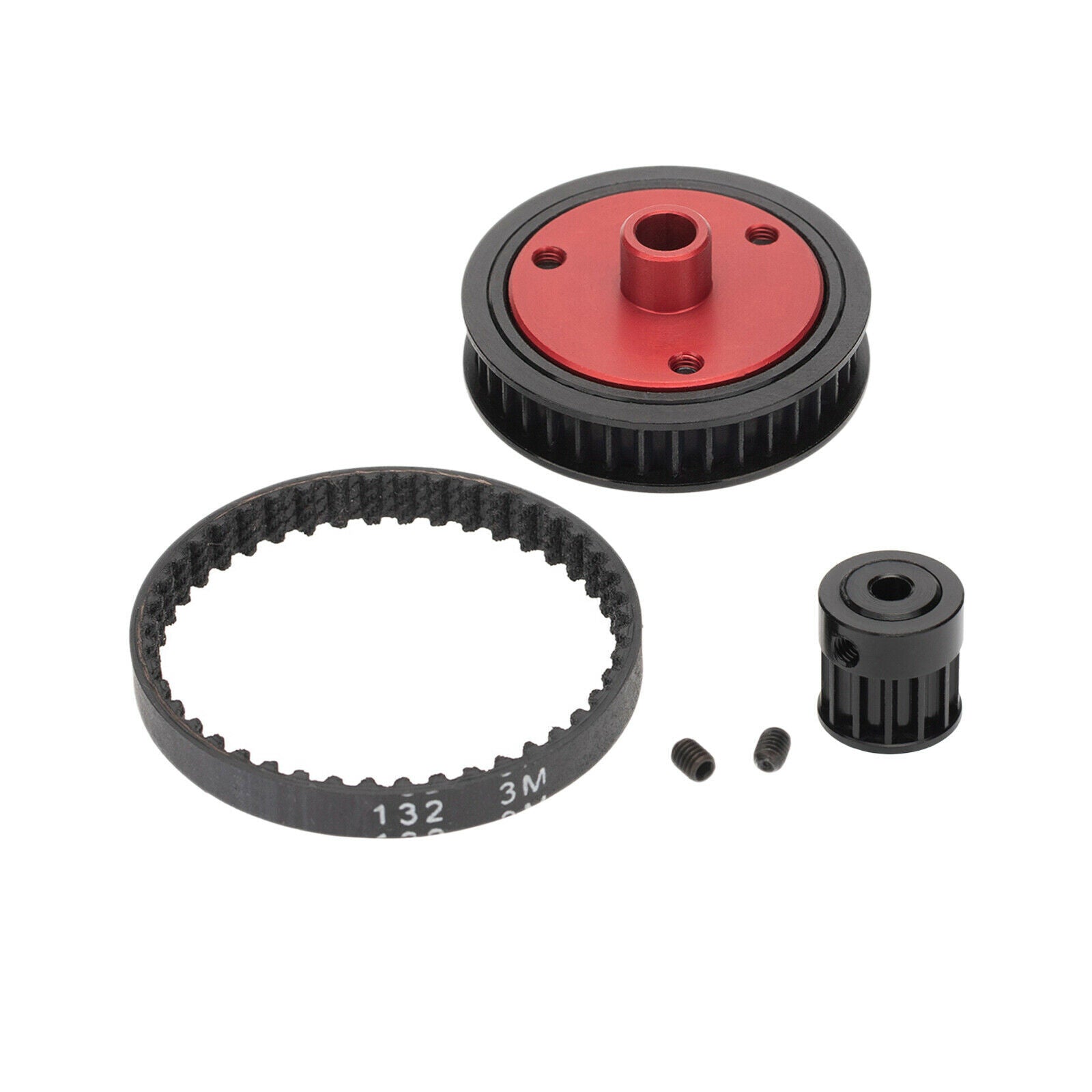Belt Drive Gear System For Axial SCX10 II 90046 Black 3.2 Mm