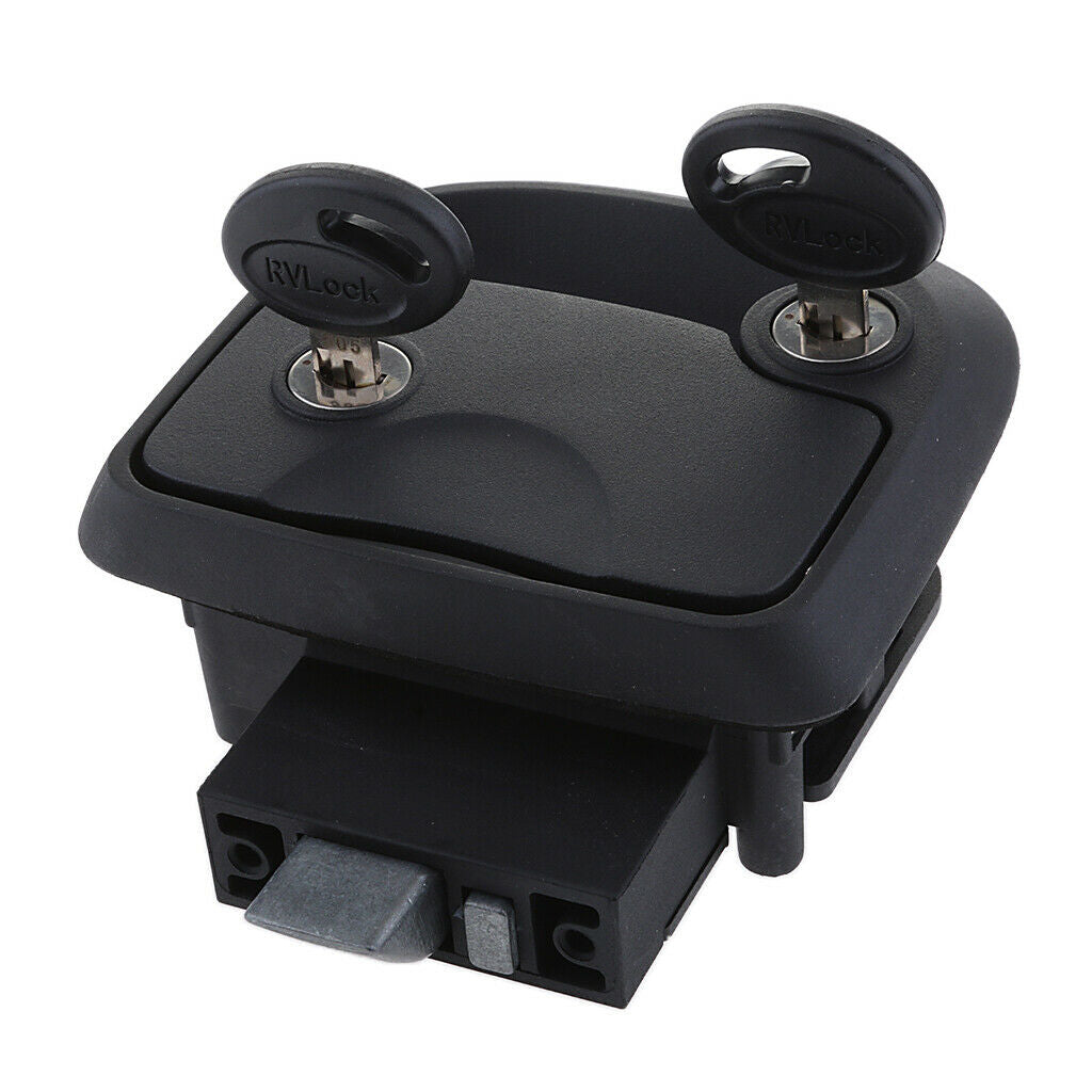 1PC RV Paddle Entry Door Lock Latch Handle Knob Deadbolt Camper Trailer