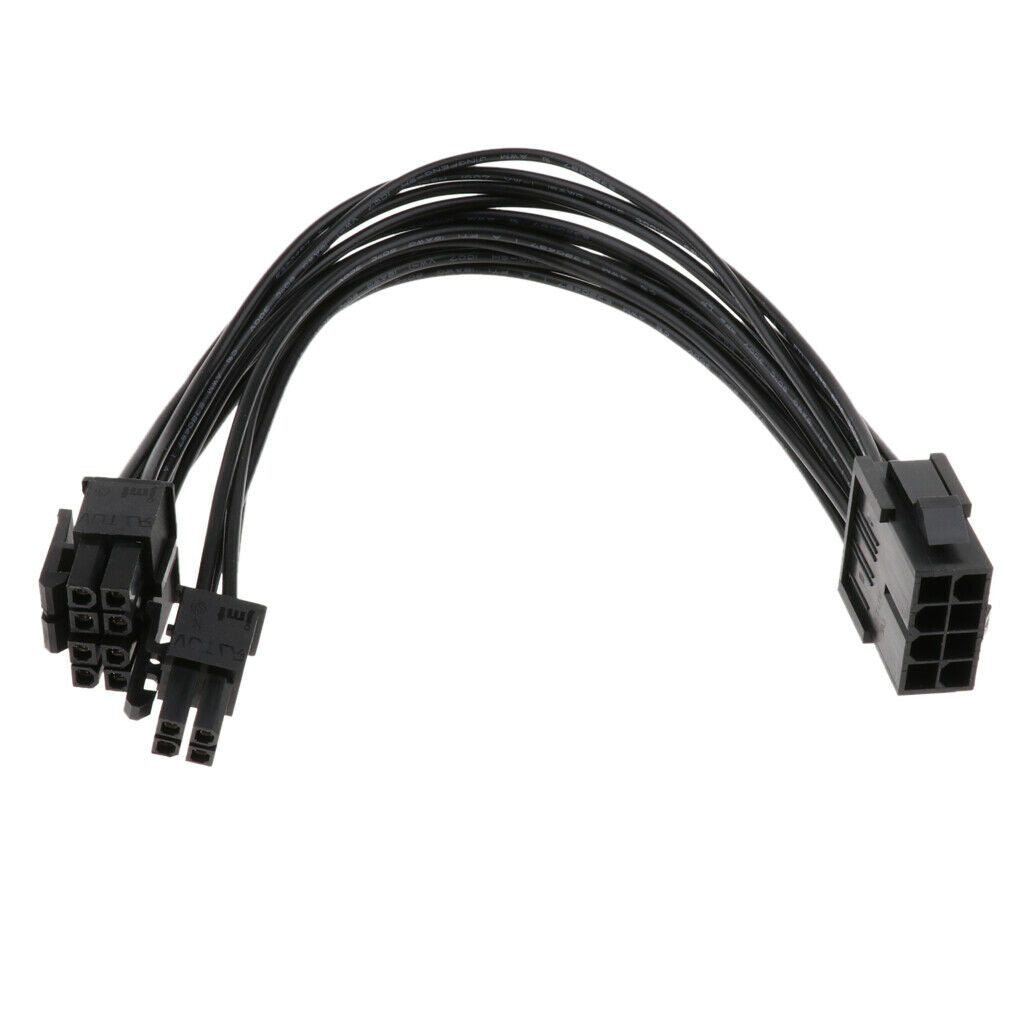 20cm CPU 8 Pin to 8+4Pin PSU Power Supply Y Adapter Cord Extension Cable