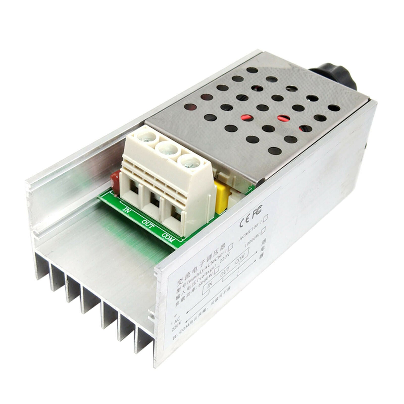 High Power 220V 10000W Voltage Regulator Motor Speed Controller Thermostat