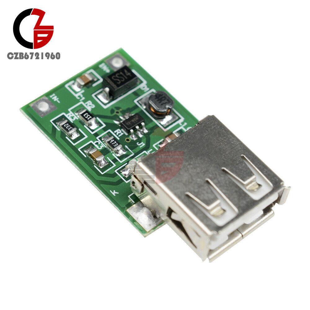 10PCS DC-DC 0.9V-5V to 5V 600MA Booster Step-Up USB Mobile Power Supply Module