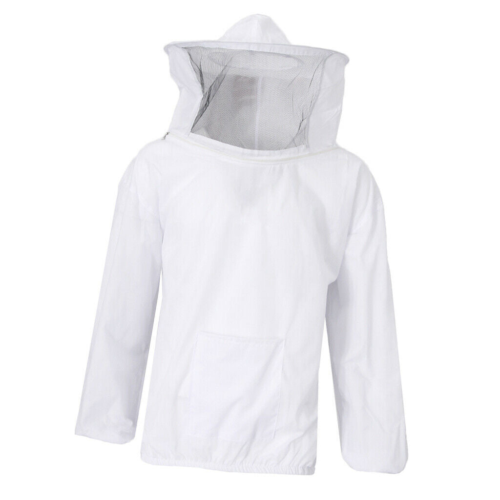 Beekeeping PROTECTIVE JACKET VEIL DRESS SUIT Hat Smock Equipment L