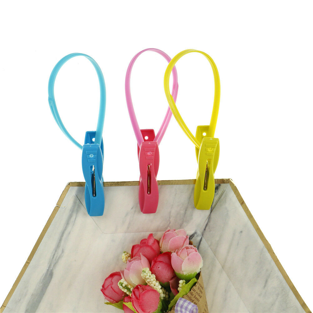 12pcs/set Windproof Clothes Clips Pegs Towel Socks Hanger Racks Clothes Cl.l8