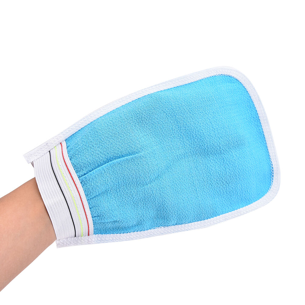 Bath Scrub Glove Shower Body Exfoliating Cloth Sponge Puff Random Deliver.l8