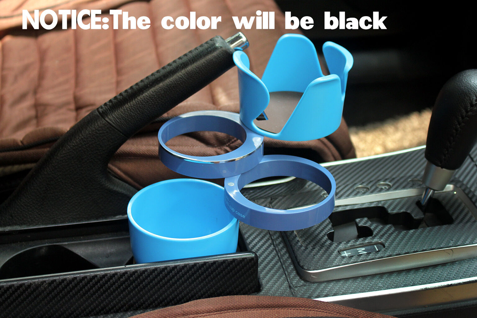 5in1 Hider Multi Cup Phone Glasses Pen Holder Bottle Console Storage Organizer