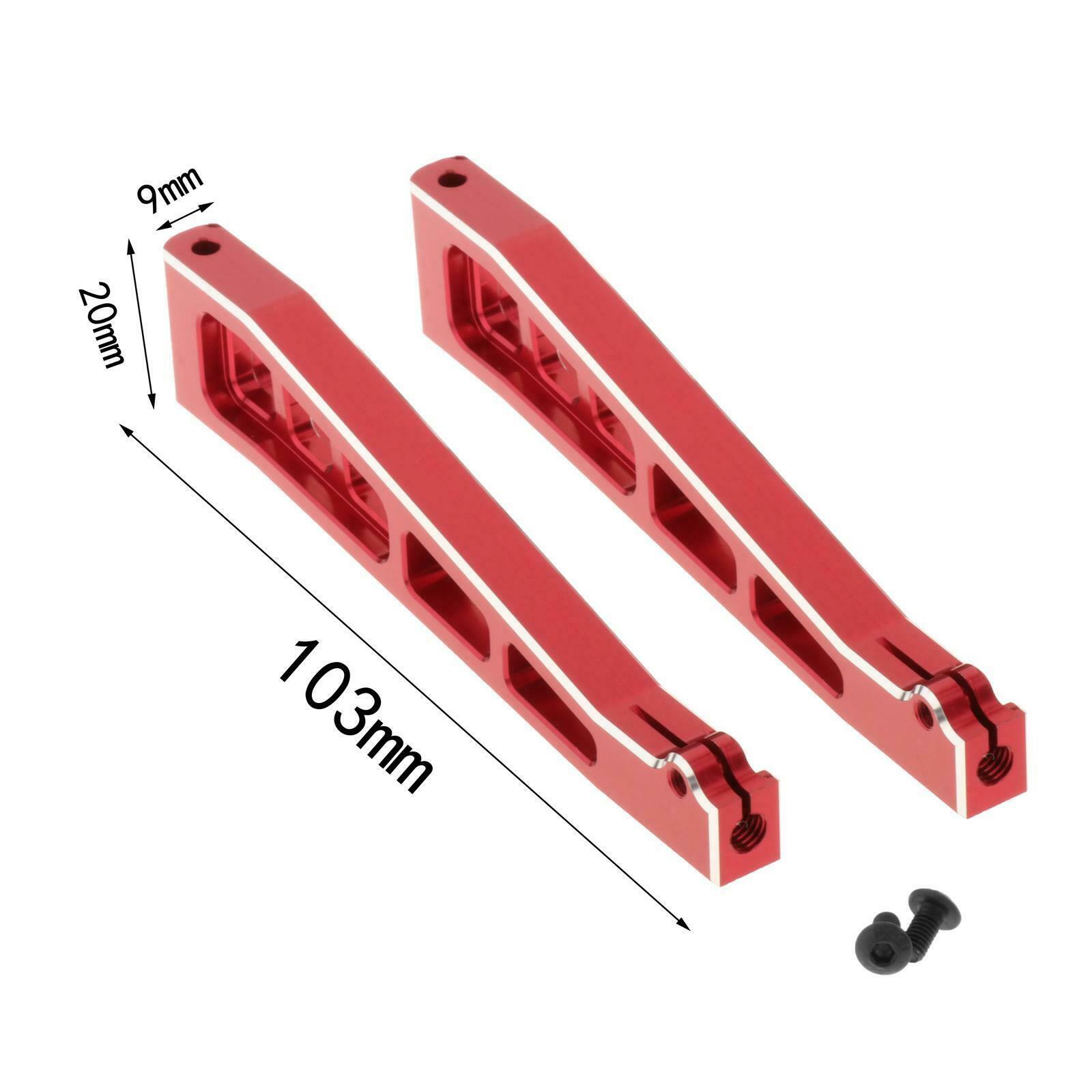 Metal Upper Swing Arm EA1001 for JLB Racing 1/10 Truck DIY Accessories Red