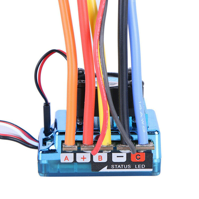 For 1/10 1/8 RC Car Boat Vehicle 120A ESC Brushless Electric Speed Controller