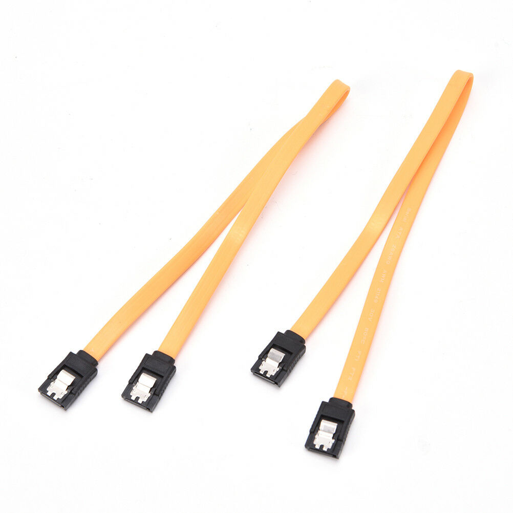 2PCS Dual-chip SATA Data Cable Hard Drive Serial SATA Data Cable With Buck.l8
