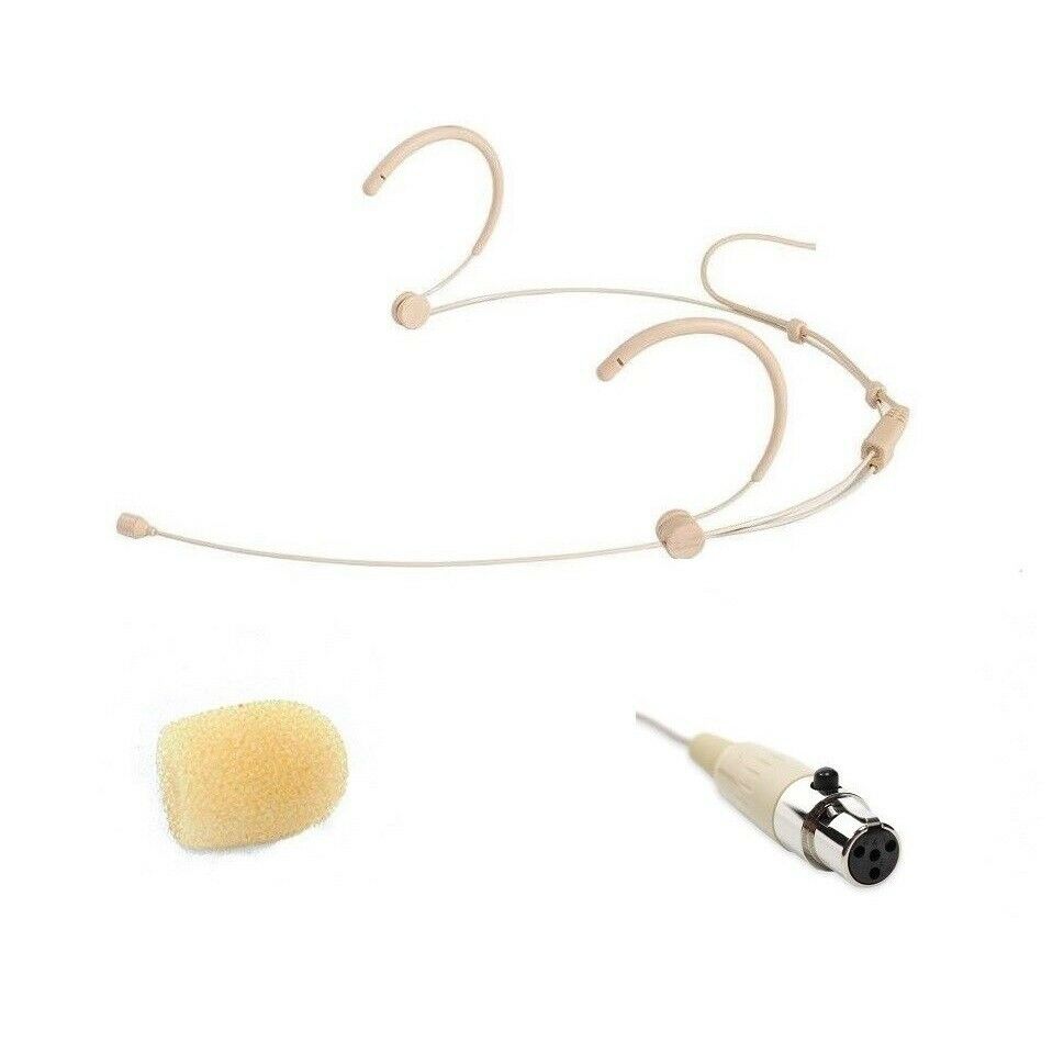 Headworn Mic Headset Microphone For Shure PGX SLX UR4D Theater Microphone uhf