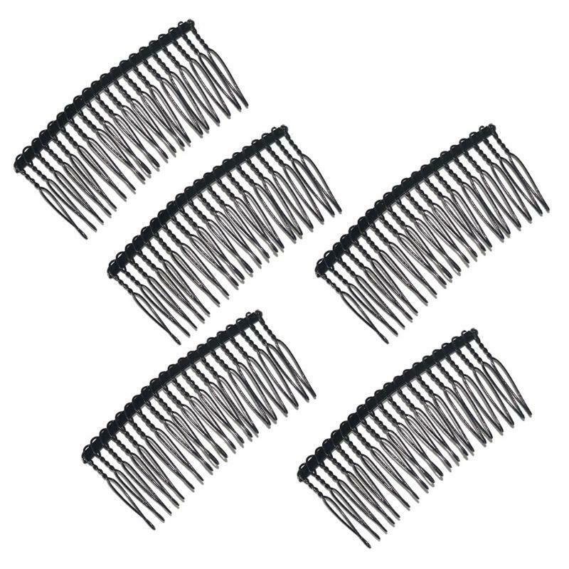 Fancy DIY Metal Wire Hair Clip Combs Side Hair Clip Bridal Wedding Veil Combs