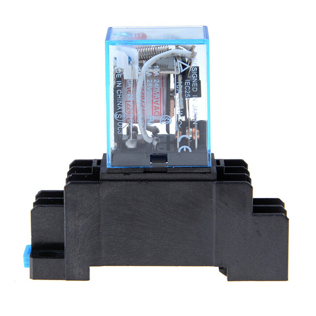 Heavy Duty Coil Relay 8Pin Electromagnetic Relay LED indicator AC220V