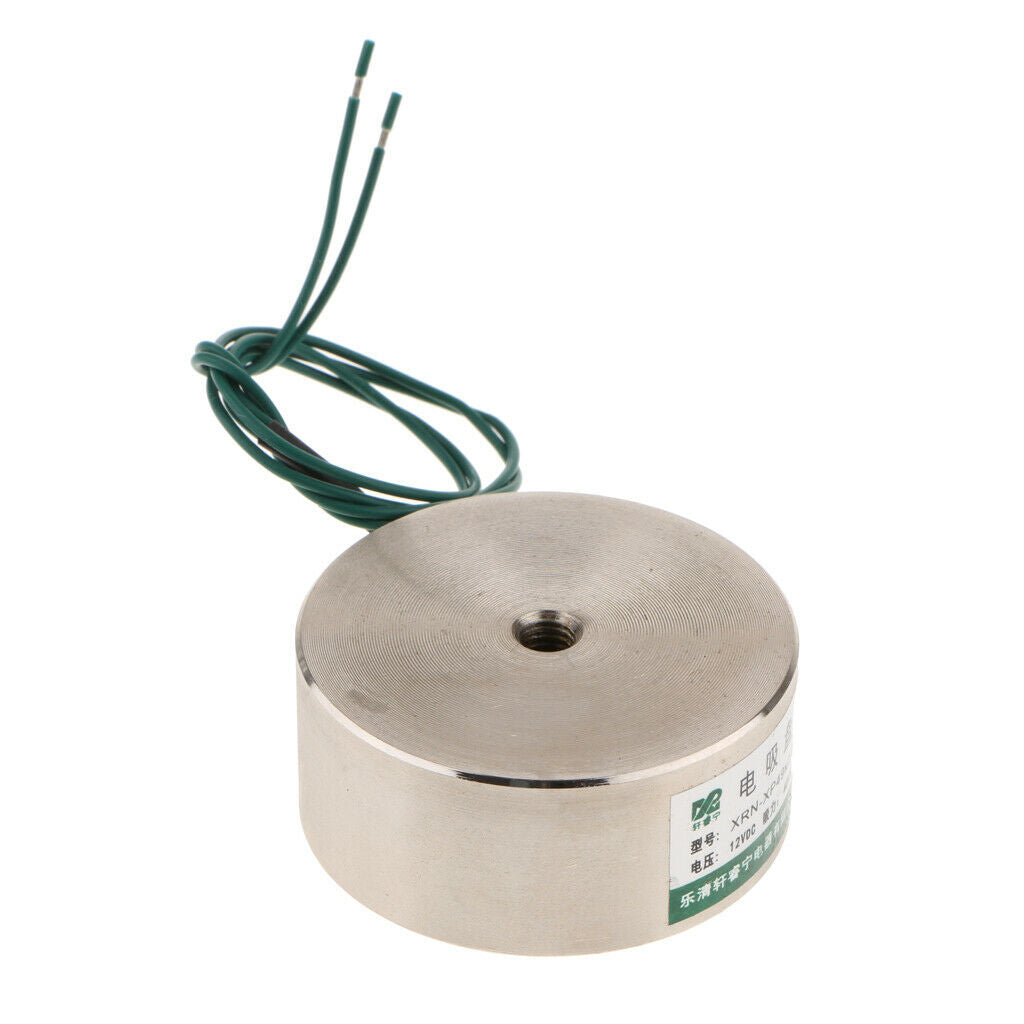DC12V 400N Electric Lifting Magnet Electromagnet Solenoid Powerful Compact
