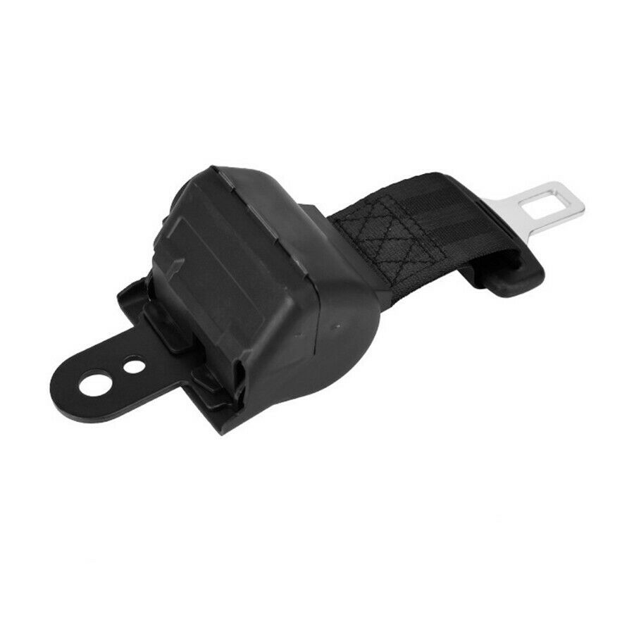 Universal 2 Point Seat Belt Car Safety Seatbelt Buckles Nylon Straps Retractor