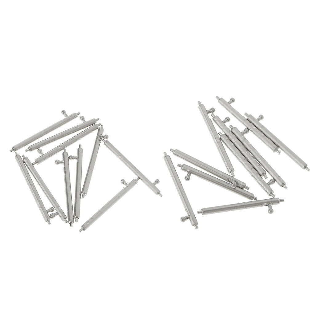 20pcs Quick Rese Watch Strap Bars Pins 20mm 22mm DIY Watch