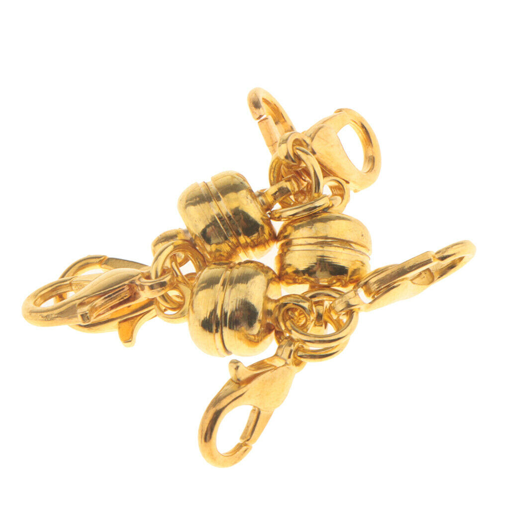 5pcs 7mm Magnetic Lobster Clasps for Bracelet Jewelry Necklace
