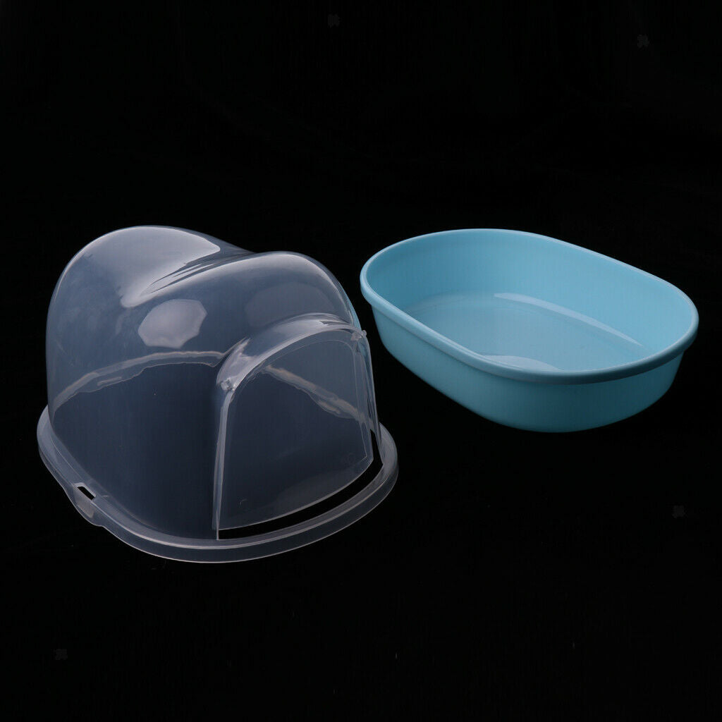 Small Bathroom for Pets Accessories Plastic Swimming Bath Sand for Chinchilla