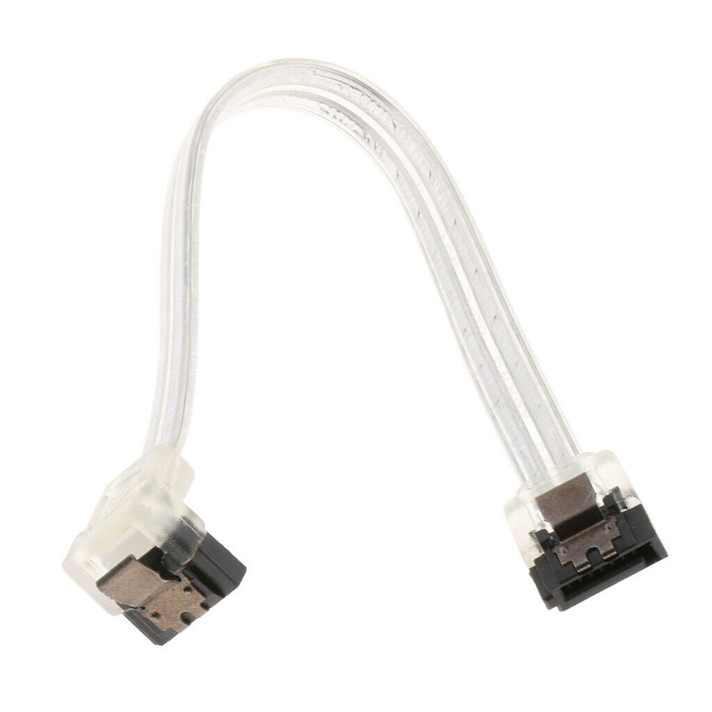 SATA 3.0 Data Cable 150mm/6'' for HDD SSD with Latching Lock 26AWG 6Gb/s,