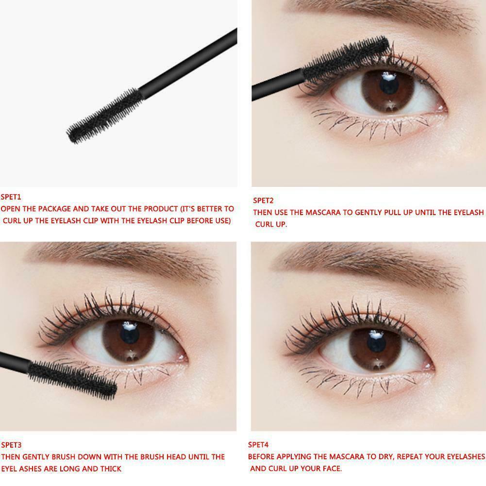 Galaxy Mascara 4D Silk Fibers Lashes Thick Lengthening Mascara Waterproof best
