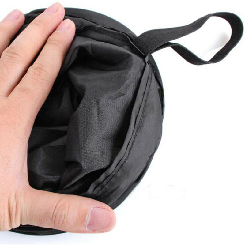 1Pc Black Car Trash Can Pack Bag Waterproof Car Trash Bag for Little Leak Pr SJ