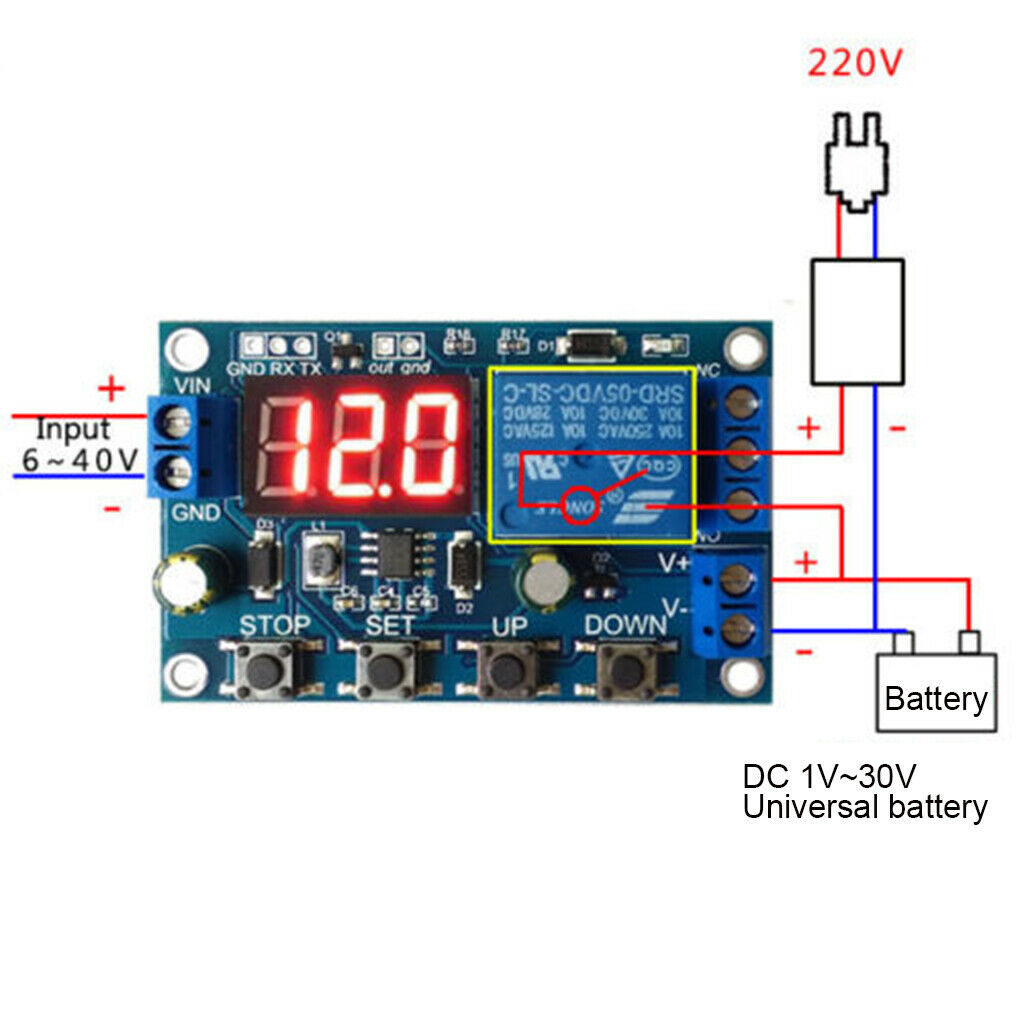 Battery Charger Discharger Board Module Over Charge Discharge Protection