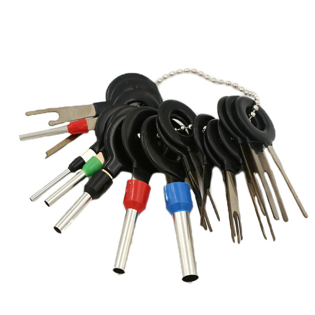 18Pcs Wire terminal removal tool car electrical wiring crimp connector pin kitDD