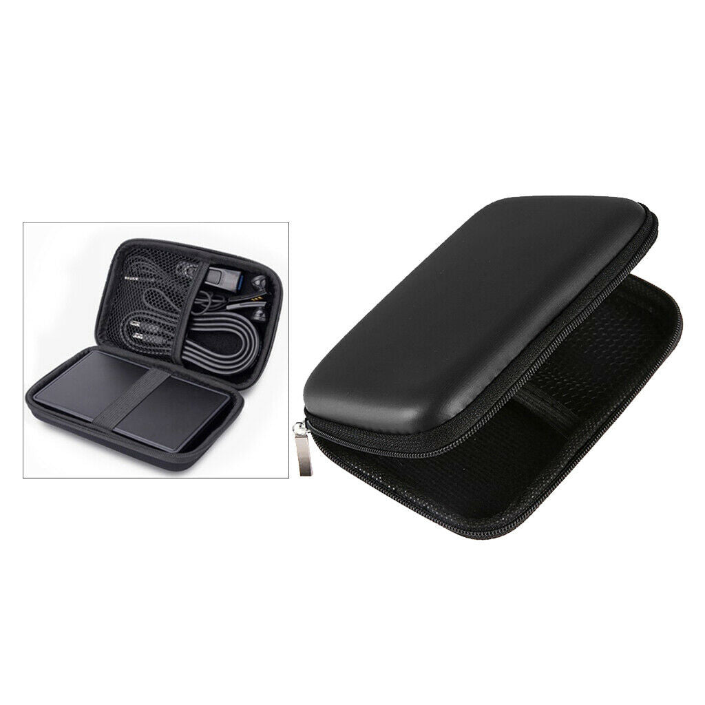 2 Pieces Hard Drive Carrying Case Bag for 2.5 Inch HDD, Ultra Game Drive