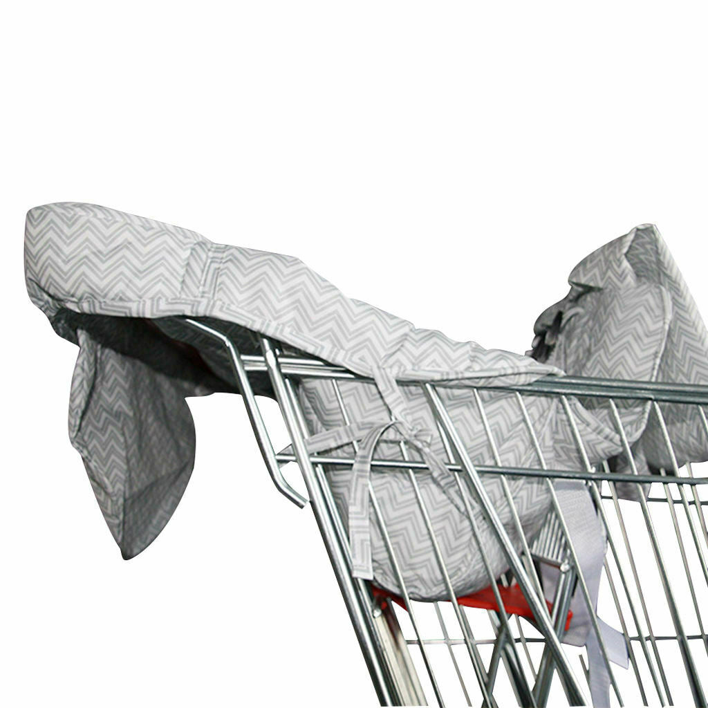 Infant High Chair Grocery Shopping Cart Cover Baby Toddlers Safety Harness