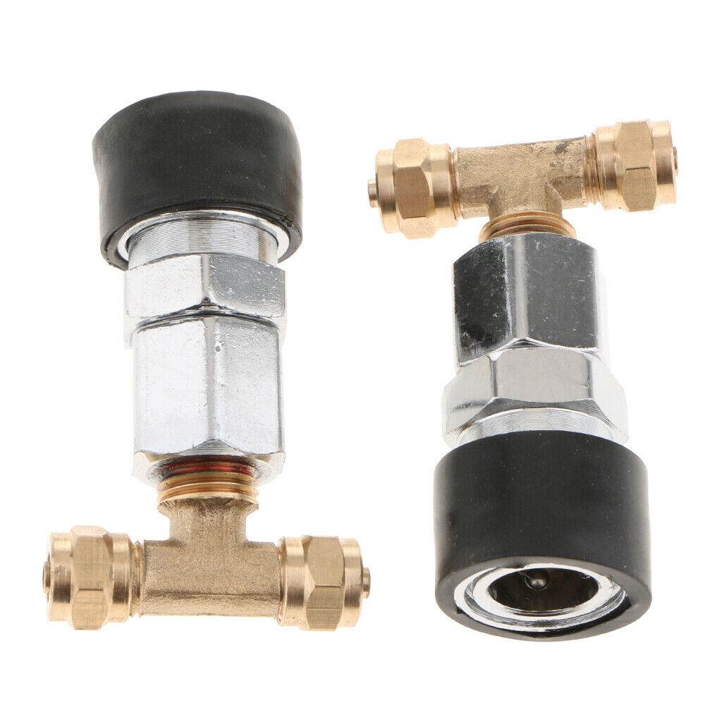 Push to Connect Union/Joint Tee/3-way Pneumatic Fitting for 1/2" OD Hoses