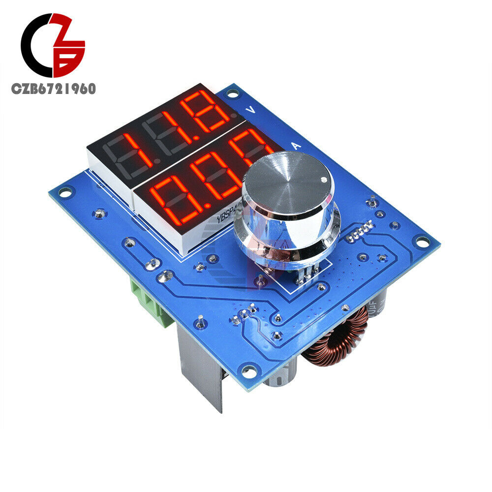 DC 5-36V to 1.3-32V XL4016 LED Voltmeter Ammeter Regulator Buck Step Down Module