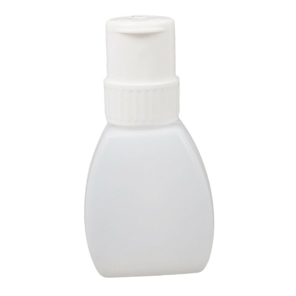 2 Pieces Refillable Nail Polish Remover Dispenser Methanol Acetone Bottle