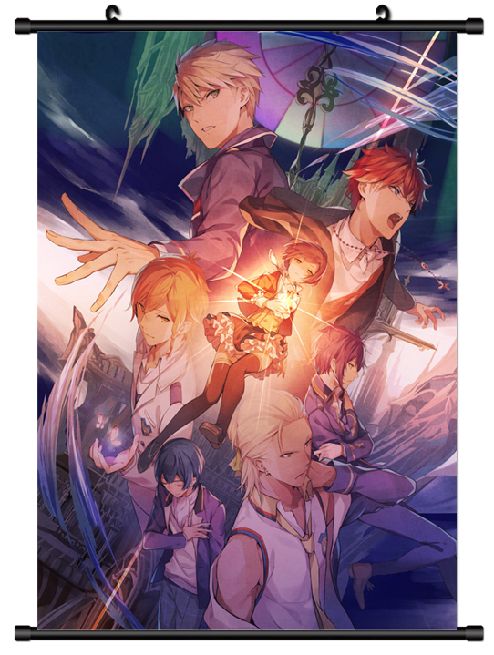 3974 Anime Dance with Devil wall Poster Scroll